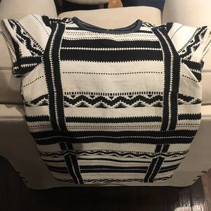 MADEWELL GEO JACQUARD DRESS, SIZE 2